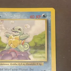 Pokemon TCG Squirtle SCHIGGY Base Set 63/102 Regular 1st Edition Common GERMAN - Image 2