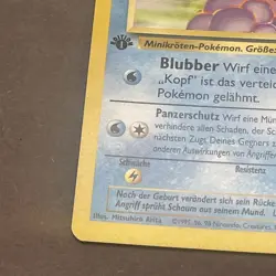 Pokemon TCG Squirtle SCHIGGY Base Set 63/102 Regular 1st Edition Common GERMAN - Image 4