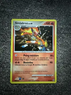 SIMIABRAZ HOLO - POKEMON 5/130 DIAMANT ET PERLE BASE NEUF FR - Image 1