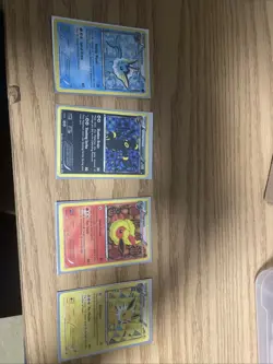 Pokemon TCG Eeveelutions Black & White Promo Set Incomplete - Image 1