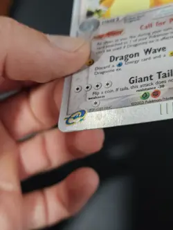 Pokemon Dragonite ex 90/97 Dragon Holo Rare e-Reader Series LP-MP - Image 3