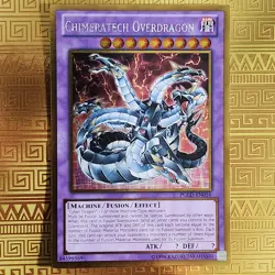 Chimeratech Overdragon PGLD-EN056 Premium Gold Rare 1st Edition NM Yu-Gi-Oh TCG - Image 2