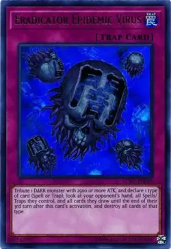 Yugioh! LP Eradicator Epidemic Virus - LCKC-EN048 - Ultra Rare - Unlimited Editi - Image 1