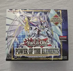 Konami Yu-Gi-Oh! TCG Power of the Elements Booster Box - Image 1