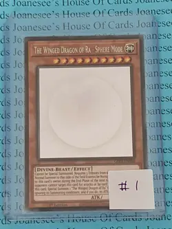 The Winged Dragon of Ra - Sphere Mode GFP2-EN180 Ghost Yu-Gi-Oh Card 1st New #1 - Image 4