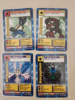 2000 Digimon The Movie 12 Card set Near Mint or Better. - Image 3