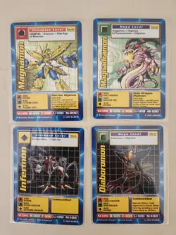 2000 Digimon The Movie 12 Card set Near Mint or Better. - Image 4