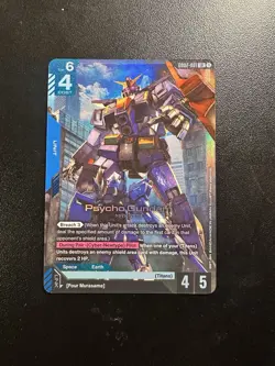 Gundam Card Game - Psycho Gundam - Dual Impact - GD02-001 LR - NM - Image 1