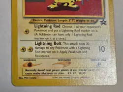 Pokemon Wotc Black Star Promo # 46/53 *ELECTABUZZ* Good Clean Card - Image 4