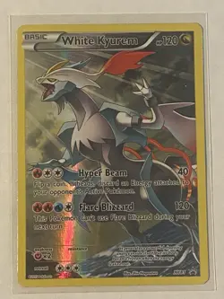 Pokemon White Kyurem TCG XY XY81 Holo Promo Card - Image 1