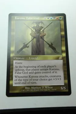 MTG Karona False God x1- -Scourge-Lightly Played - Image 1
