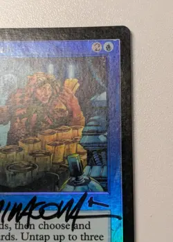 Frantic Search Urza's Legacy Foil (Signed) - Image 3