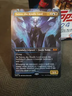 Talion, the Kindly Lord (Borderless) Wilds of Eldraine Regular - Image 1