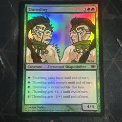 FOIL Spinamorfo / Thornling - MTG Magic - Eric Klug Alter - Image 1
