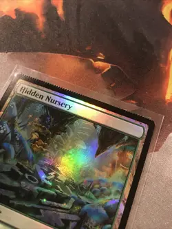 MTG Hidden Nursery FOIL Lost Caverns of Ixalan LCI 0276 NM CRIMPED - Image 3