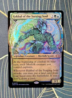 Hakbal of the Surging Soul [SHOWCASE FOIL] | Commander: Ixalan | NM EN - Image 1