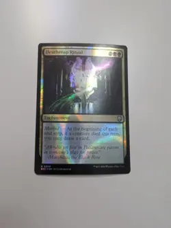 MTG - Deathreap Ritual (Ripple Foil) - Commander: Modern Horizons 3 NM/M Cond - Image 1
