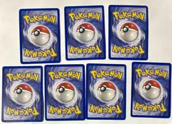 Charmander 69/130 Butterfree 34/130 Base Set 2 Pokemon TCG Lot of 7 Cards NM - Image 2