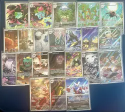 Pokemon TCG Mega Evolutions Illustration Rare complete set of 22 all near mint - Image 1