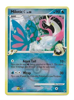 Milotic C 35/147 Supreme Victors Reverse Holo Cross Hatch Pokemon TCG - 116 - Image 1