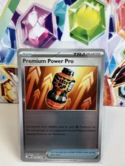 Premium Power Pro 124/132 Uncommon Reverse Holo - Pokemon TCG Mega Evolution NM - Image 1