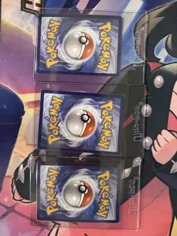 Pokemon 151 Poster Collection Black Star Promo Starters Set Holo - Image 2