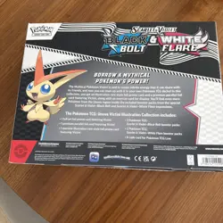 Victini Illustration Collection Pokemon TCG Black Bolt & White Flare inc 4 Packs - Image 2