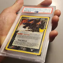 2021 Pokemon Celebrations Umbreon Gold Star #17 PSA 10 - Image 5