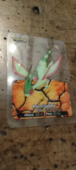 Flygon 091 Pokemon Lamincards Edibas - ESP - GOOD - Image 1