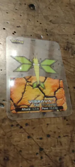 Vibrava 090 Pokemon Lamincards Edibas - ESP - GOOD - Image 1