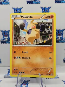 Makuhita - 51/111 - XY Furious Fists Pokemon LP - Image 1
