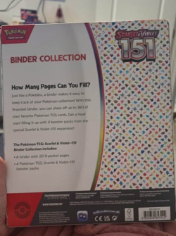 Nintendo Pokemon TCG Scarlet & Violet - 151 Binder Collection - 4 Packs 820650853142 - Image 2