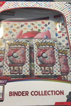 Nintendo Pokemon TCG Scarlet & Violet - 151 Binder Collection - 4 Packs 820650853142 - Image 4