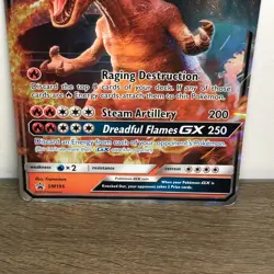Pokemon Charizard Gx Jumbo SML95 Black Star Promo Detective Pikachu 2019 Holo - Image 3