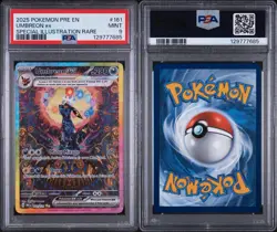 Pokemon Prismatic Evolutions Umbreon EX 161/131 Special Illustration Rare Psa 9 - Image 1