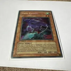 Yugioh - Yata-Garasu LOD-000 Secret Rare 1st Edition Foil Holo Bleed - Image 3