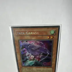 Yugioh - Yata-Garasu LOD-000 Secret Rare 1st Edition Foil Holo Bleed - Image 4