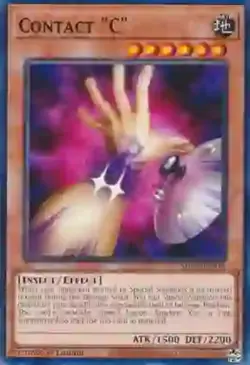 Contact "C" - SDCB-EN013 - Common - 1st Edition - Lightly Played - Image 1