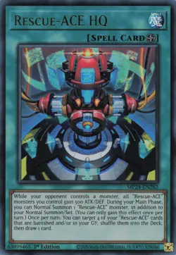 Yugioh MP24-EN282 - Rescue-ACE HQ - Ultra Rare - Image 1