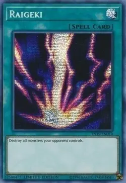 Raigeki - TN19-EN010 - Prismatic Secret Rare - Limited Edition - Yugioh - Image 1