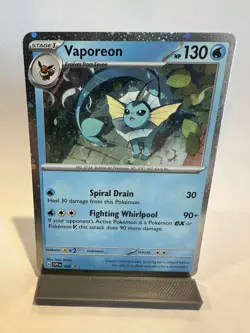 Vaporeon #168 SV: Scarlet & Violet Promo Cards Near Mint or Better - Image 1