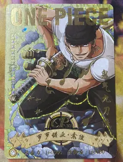 One Piece Zoro Anime Manga SSR RARE Mint Holo Trading Card CCG TCH - Image 1