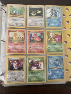 Pokemon Card Lot / Binder. Base Jungle Fossil set Rares - Image 2