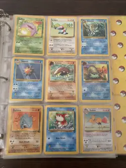 Pokemon Card Lot / Binder. Base Jungle Fossil set Rares - Image 5