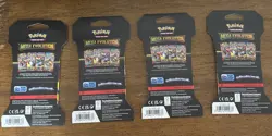 Pokemon TCG (4) Mega Evolutions Sleeved Booster Packs - Lot Of 4 New Cards - Image 5