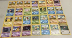 Pokemon Base Set 2 Lot of 28 Cards WOTC 2000 Vintage Doubles & No Holos - Image 1