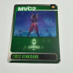 M1446 Son Goku Genki Dama No.099 Japanese Dragon Ball Capsule Morinaga Card - Image 2