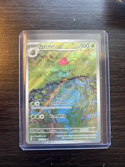 Pokemon TCG Ivysaur Holo Card 167/165 Scarlet & Violet 151 Series NM Condition - Image 1