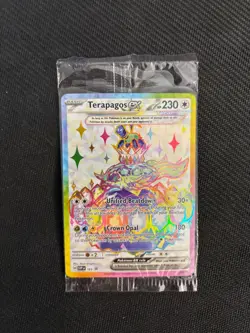 Terapagos ex 165 Sv: Scarlet & Violet Promo Card holo sealed - Image 1