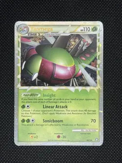 Yanmega Prime 98/102 Rare HOLO Pokemon Card NM Triumphant TM - Image 1